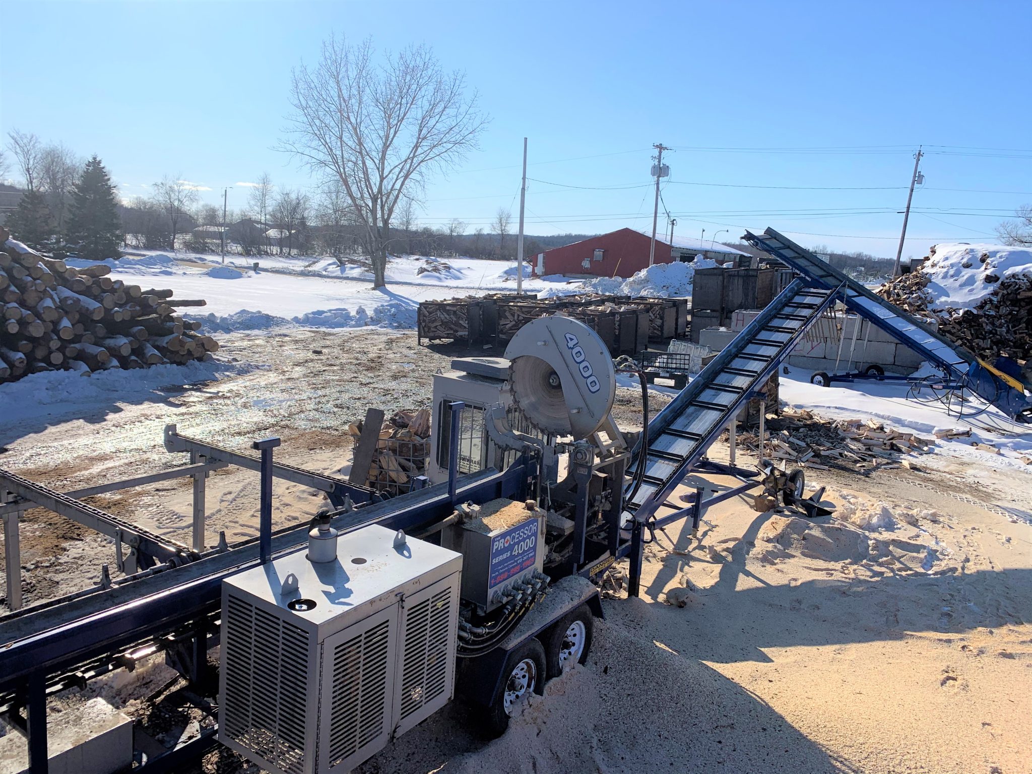 FatherSon Firewood Business Thriving in Upstate New York Timberline