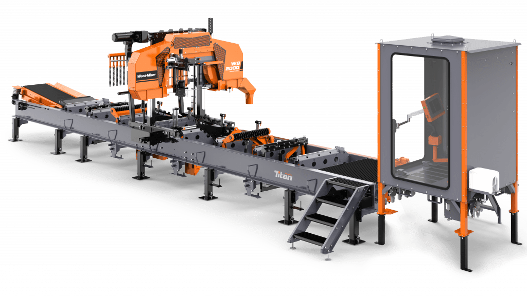 WoodMizer Introduces WB2000 Industrial Sawmill Timberline Magazine