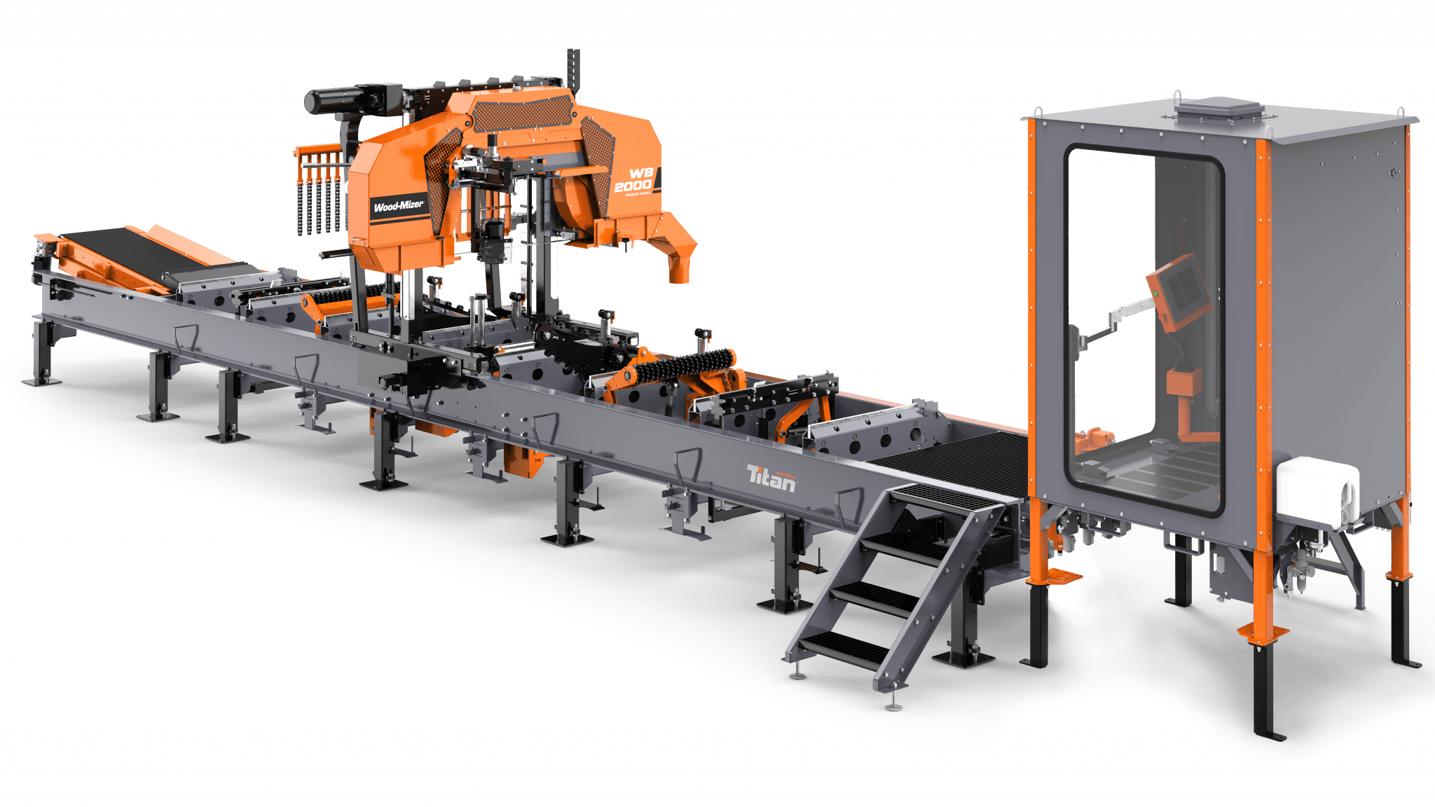 WoodMizer Introduces WB2000 Industrial Sawmill Timberline Magazine