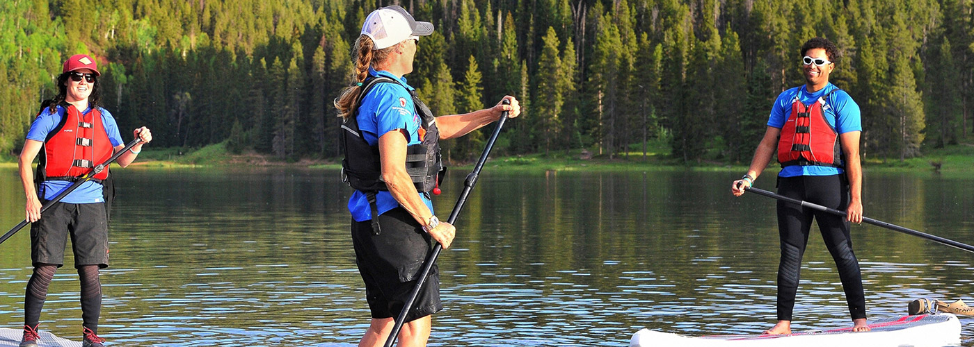 Stand Up Paddle Board Vail Colorado Timberline Tours