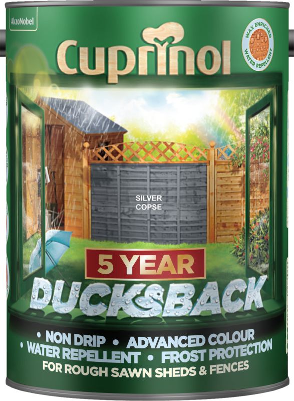 Cuprinol Ducksback Silver Copse 5 litres Timbermills