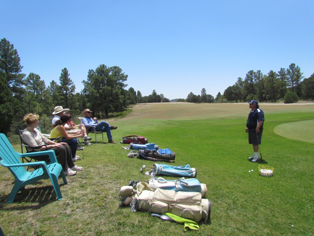 golf lesson with golf Pro, Steve