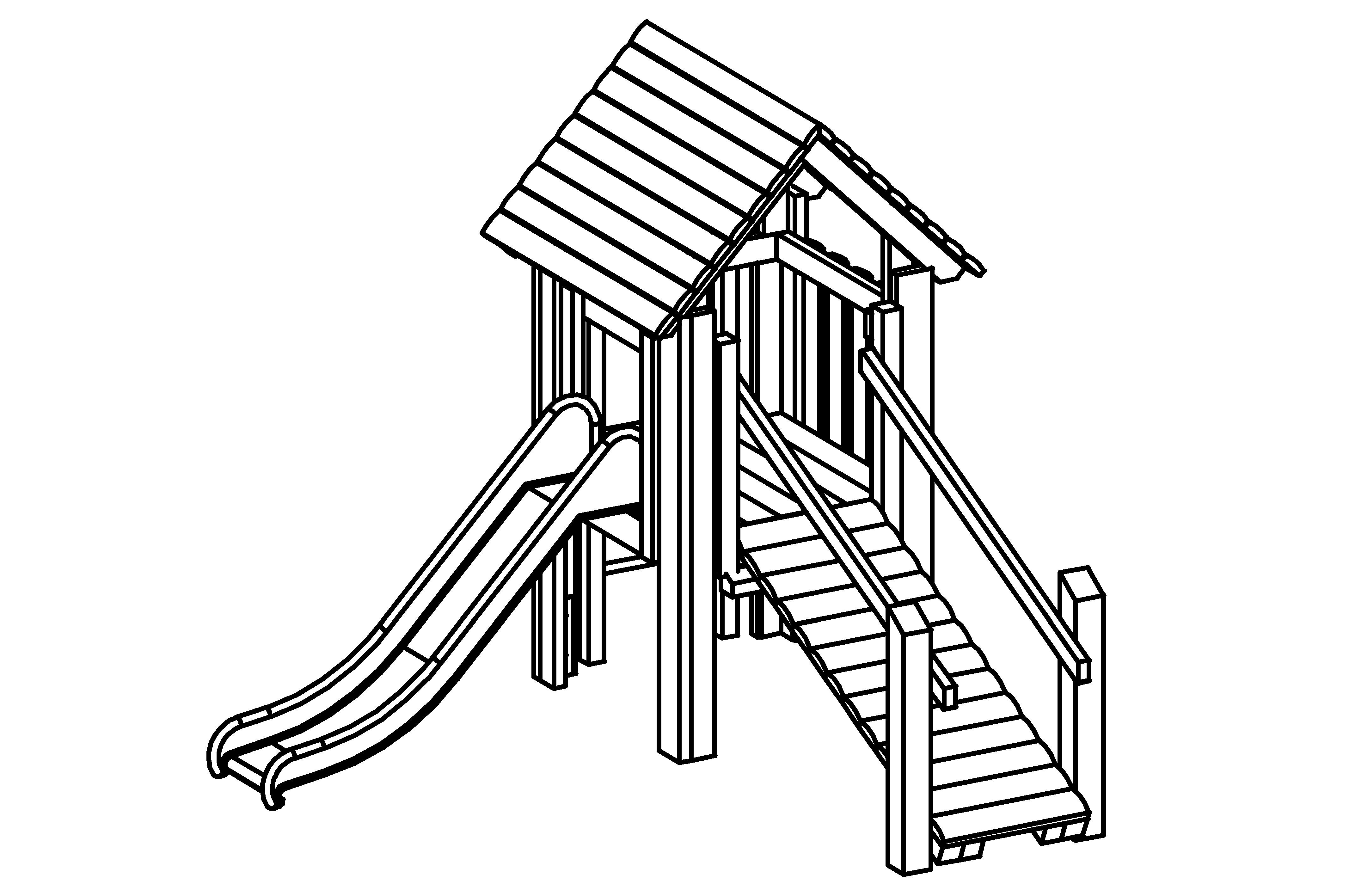 Jungle Gym Clipart Black And White