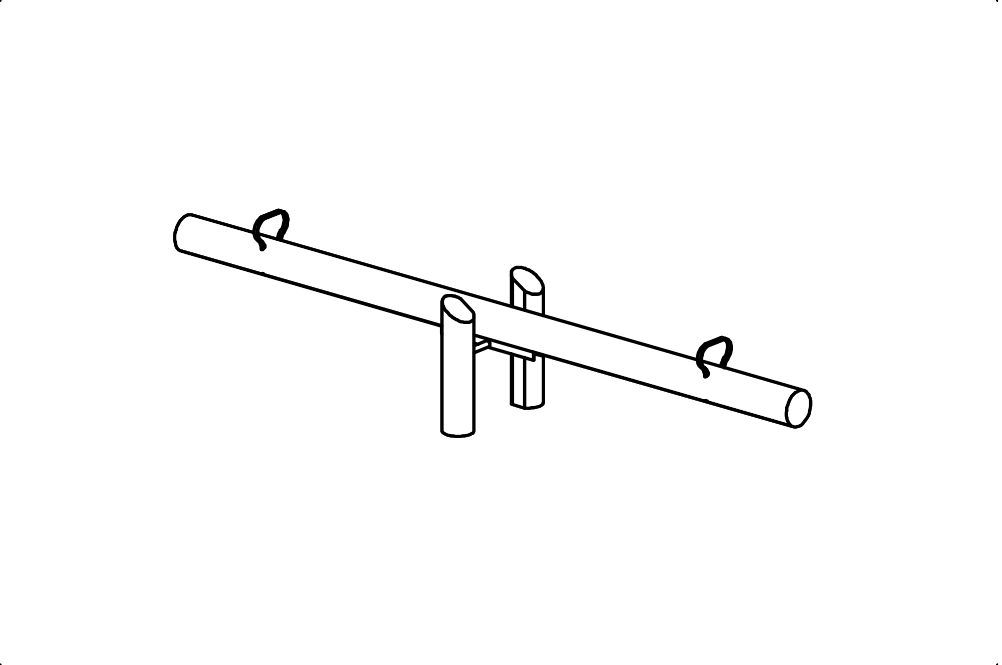 Richter Products See saw Timberplay Scotland