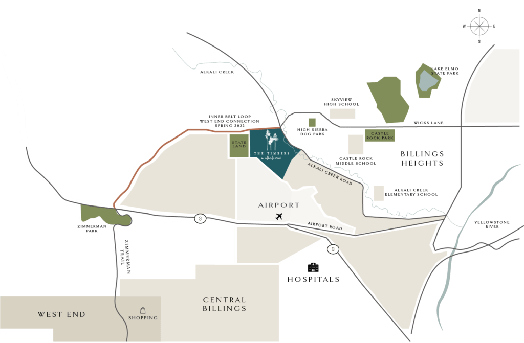 Build Your Montana Home The Timbers on Alkali Creek Billings