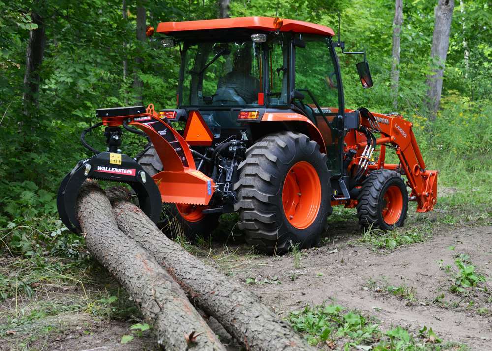 WALLENSTEIN LXG320S Log Grapple Timberstar Tractor