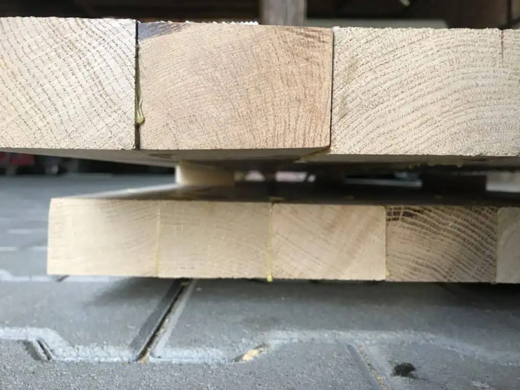 Modernes Massivholz Lowboard aus Eiche selber bauen