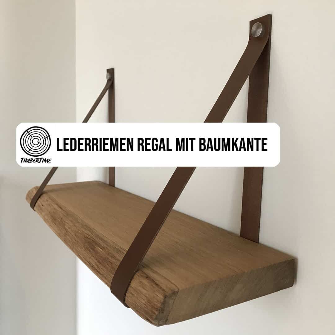 Lederriemen Regal Selber Bauen - Das Bekommt Jeder Hin!
