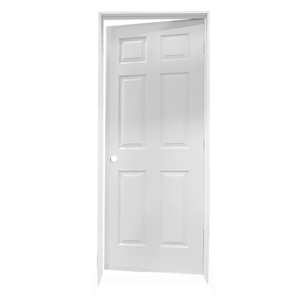 6 Panel Square Prehung Door TimberTown Building Centre
