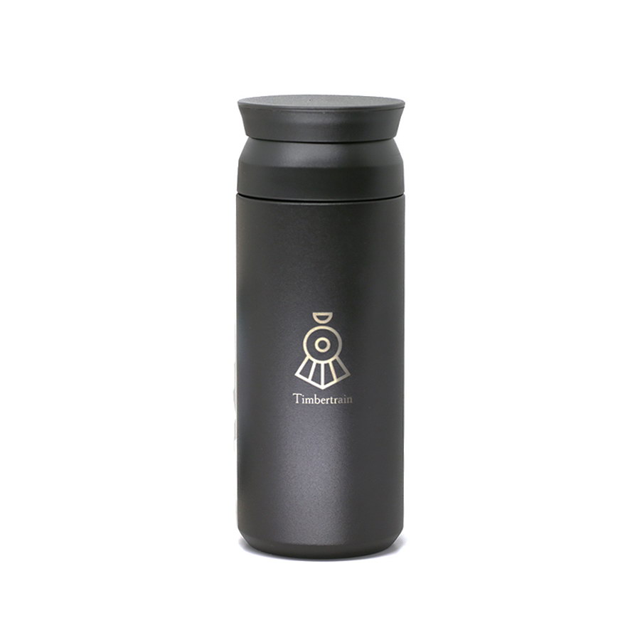 Branded Kinto Travel Tumbler 500ml Black Timbertrain Coffee Roasters