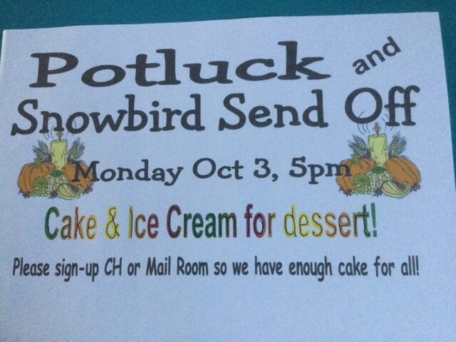 Timber Valley Skp September 2023 Events Calendar