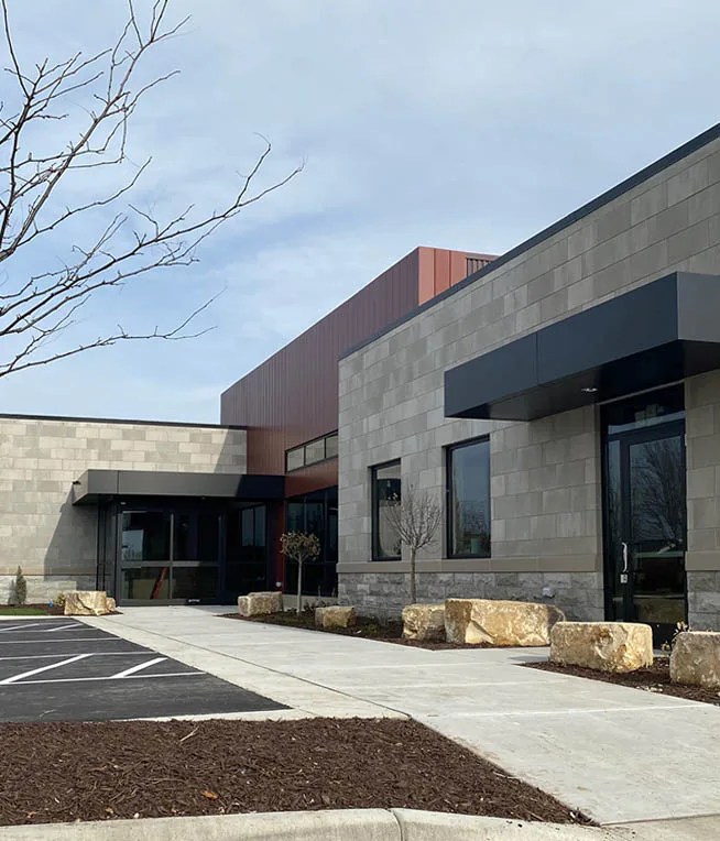 Construction of the Rosemount Professional Building Nearing Completion