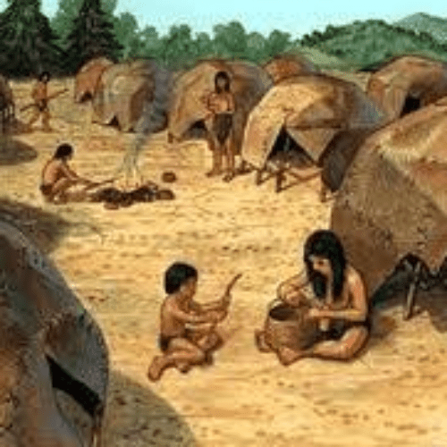 7 oct 5000 año aC COMUNIDAD PRIMITIVA (Cinta de tiempo)