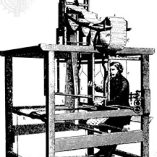 31 dic 1785 año Power loom was invented (Cinta de tiempo)
