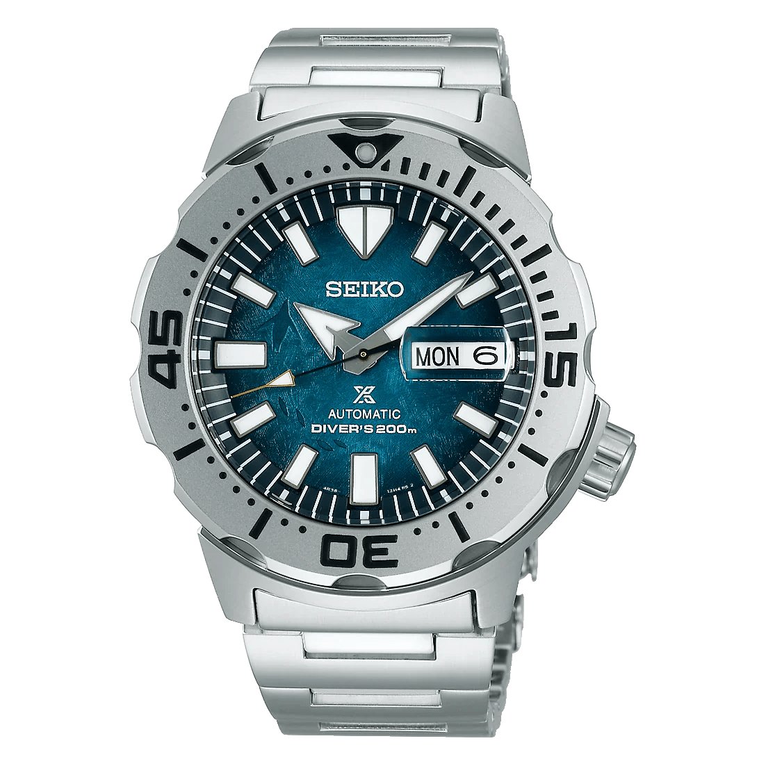Seiko Prospex Antarctica Monster ‘Save the Ocean" Watch SRPH75K1