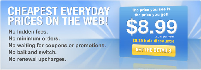 Top Cheapest Domain Registration Sites Time and Update
