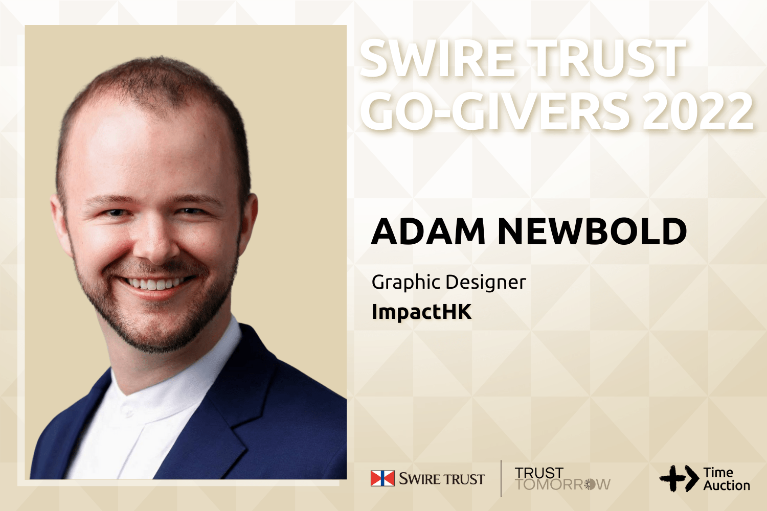 Coloring our World Through Volunteering Adam Newbold, Swire Trust Go