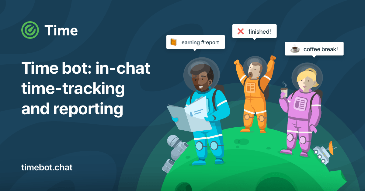 Time for Slack inchat timetracking and reporting
