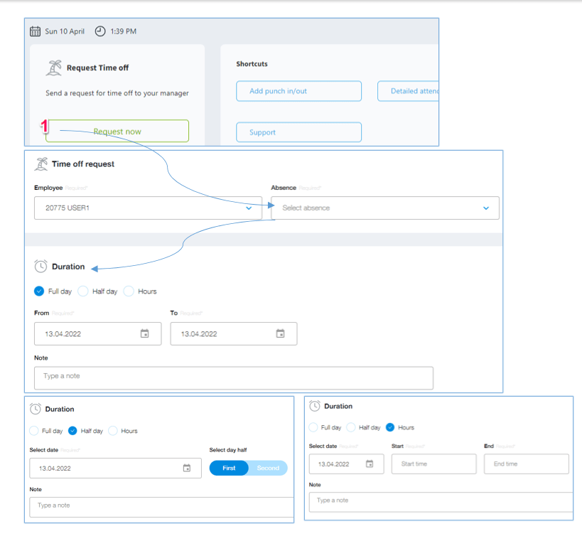 Start guide for Salaried employees TimeClock 365 Employee Management