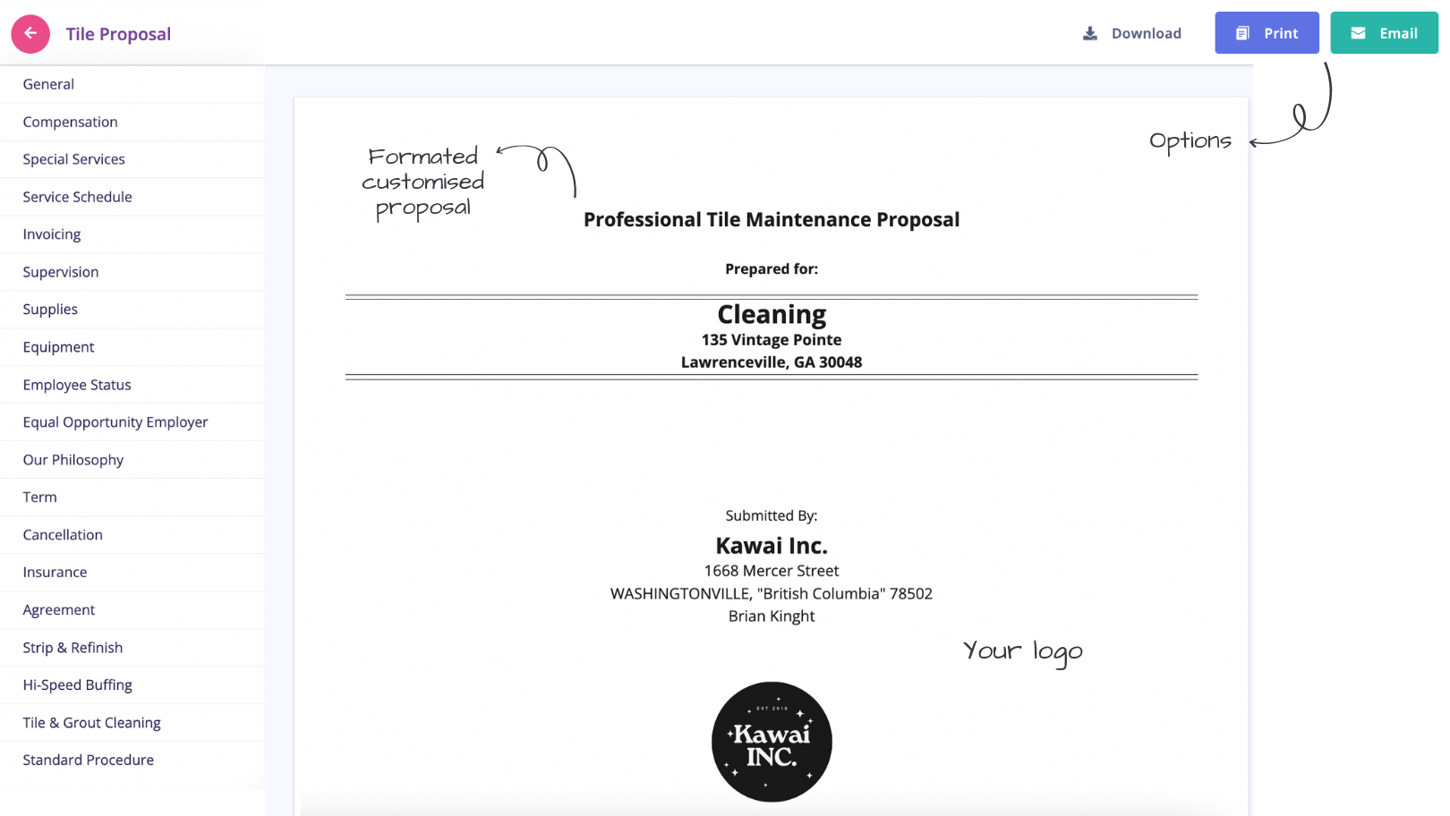 Tile & Grouting Cleaning Business Software TimeConnect