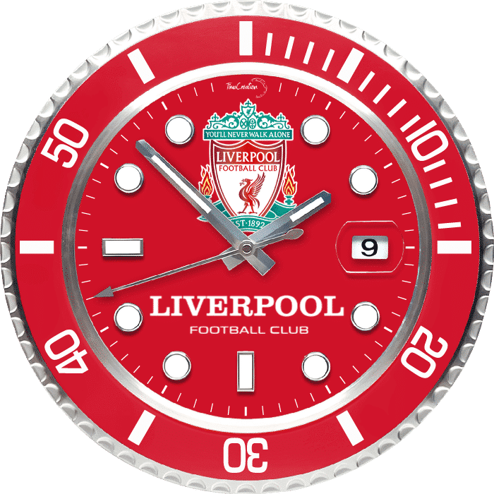 Liverpool FC Wall clock • TimeCreation