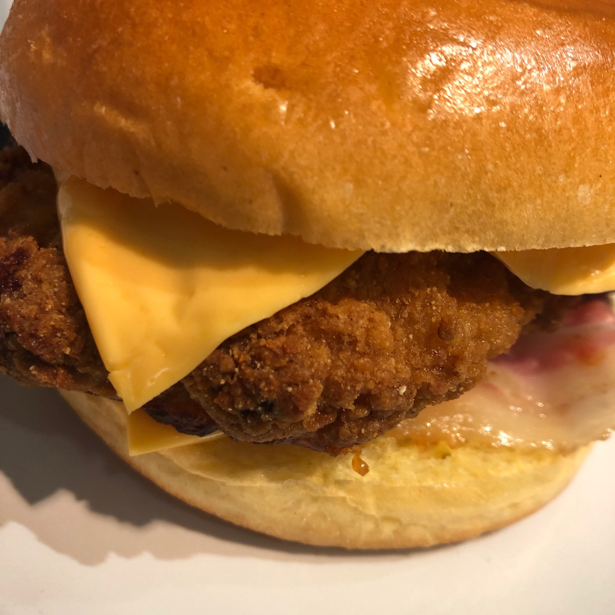 Time for a Buttermilk Chicken Burger Time for a coffee