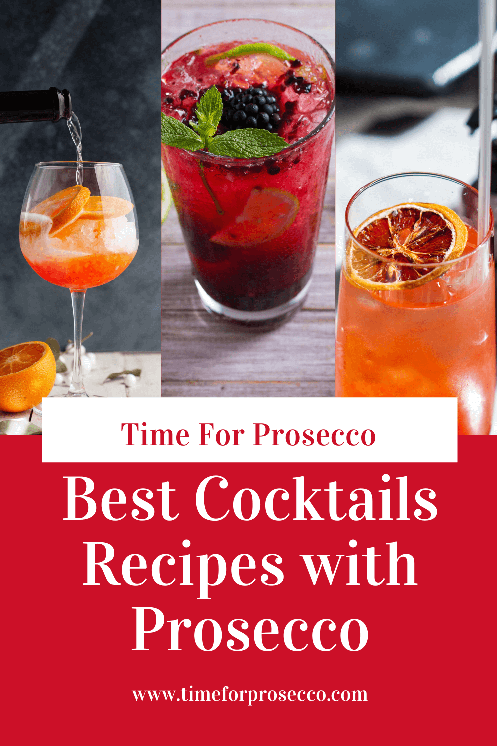 Prosecco Cocktails Time for Prosecco