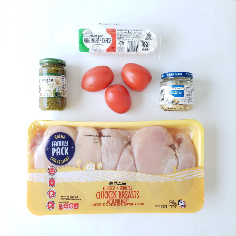 Keto Pesto Chicken Bake (LowCarb) Time for the Table