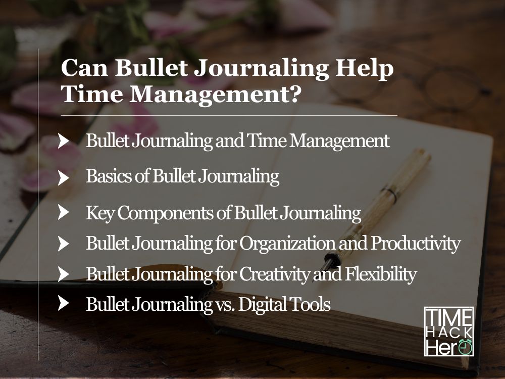 Can Bullet Journaling Help Time Management?