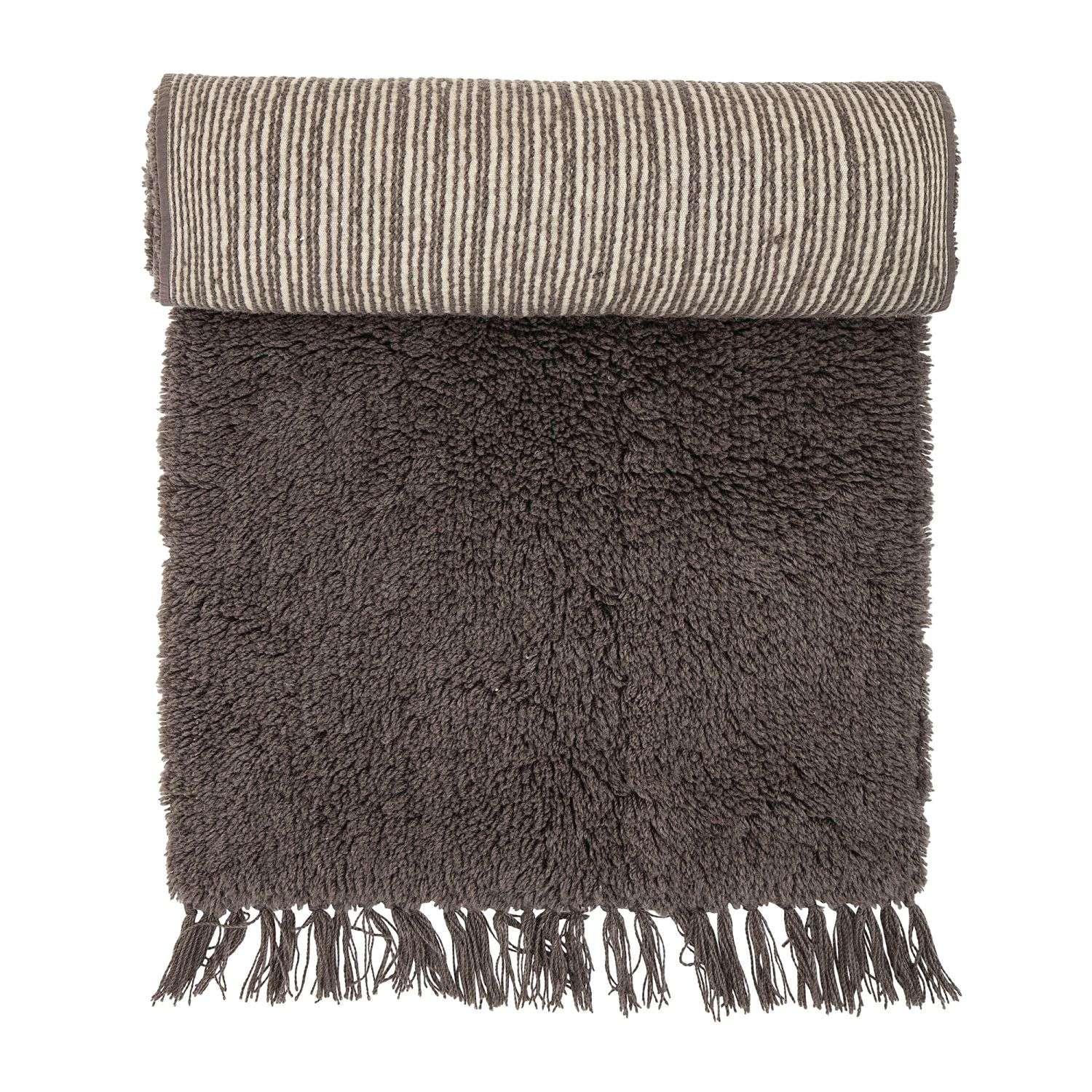 Teppich, Braun, Wolle von Bloomingville timeless Design