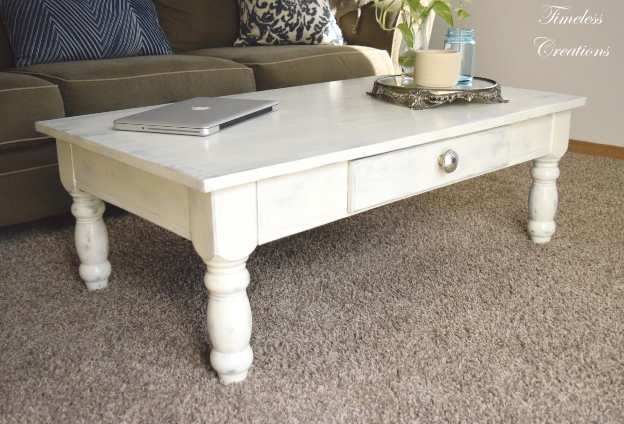 Distressed Coffee Table Timeless Creations, LLC
