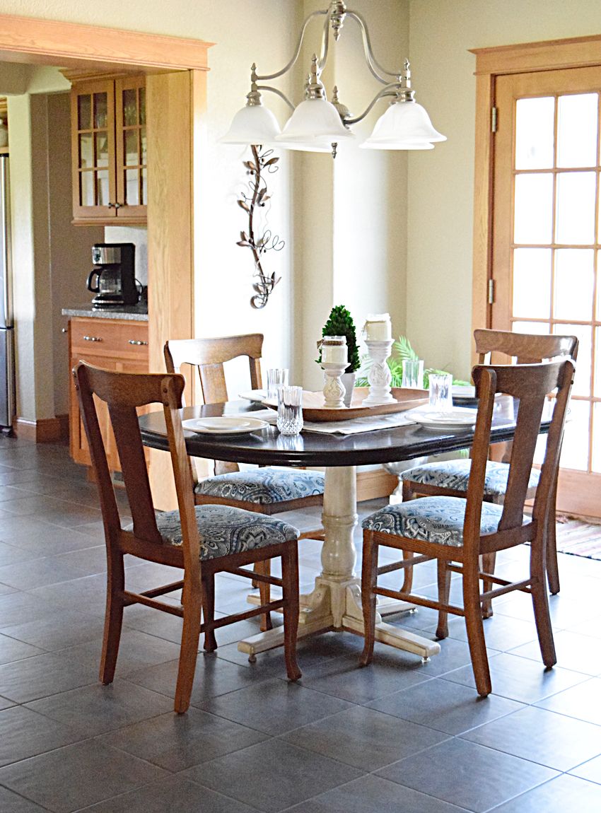 Stain a Laminate Topped Table Timeless Creations