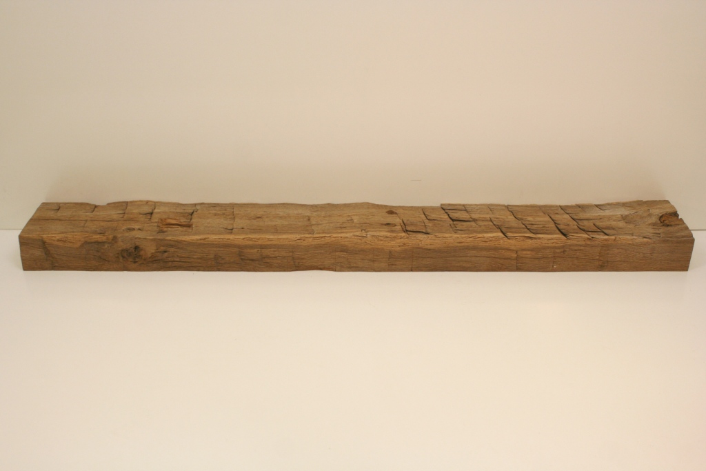 Barnwood Half Hewn Mantels