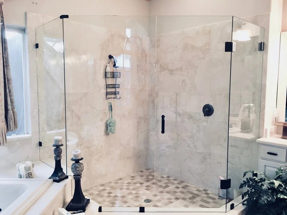 Shower Guard & Ultra Clear Glass Timeless Shower Doors