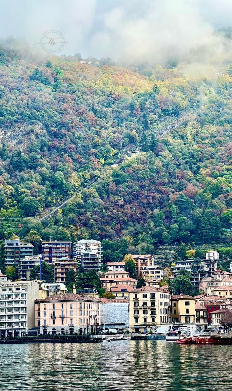 Como-with-the-backdrop-of-Como-Brunate-funicular-timelesstravelsteps.com
