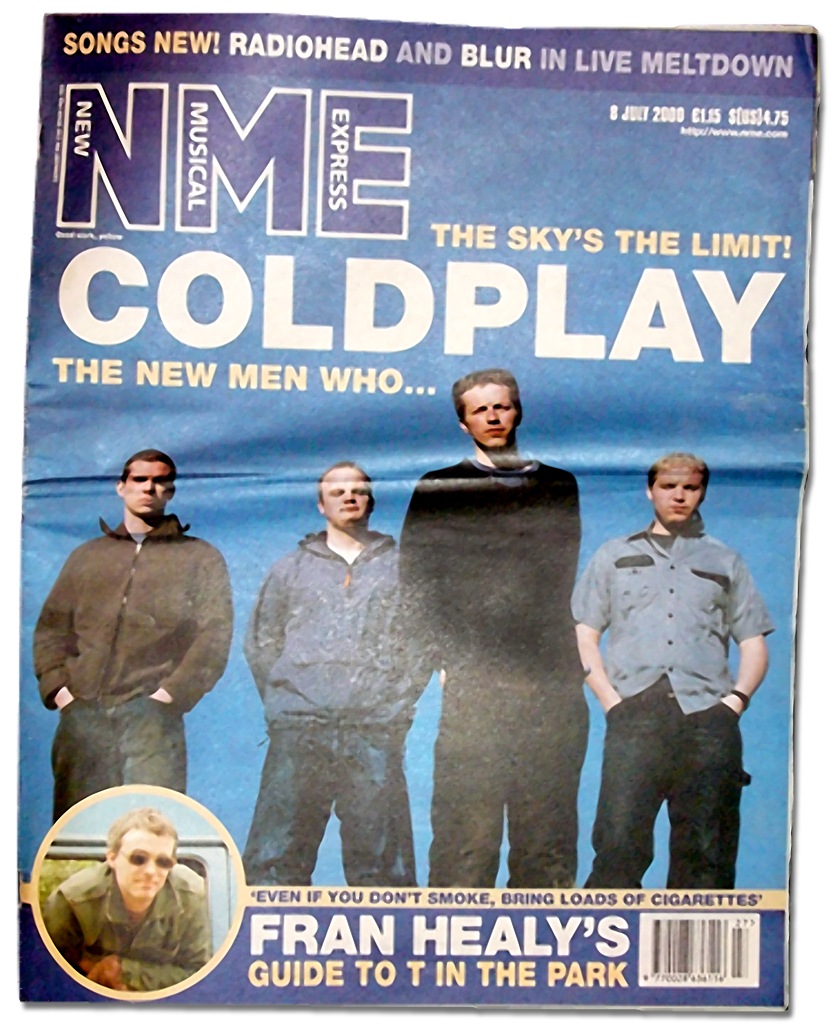 First NME cover The Coldplay Timeline