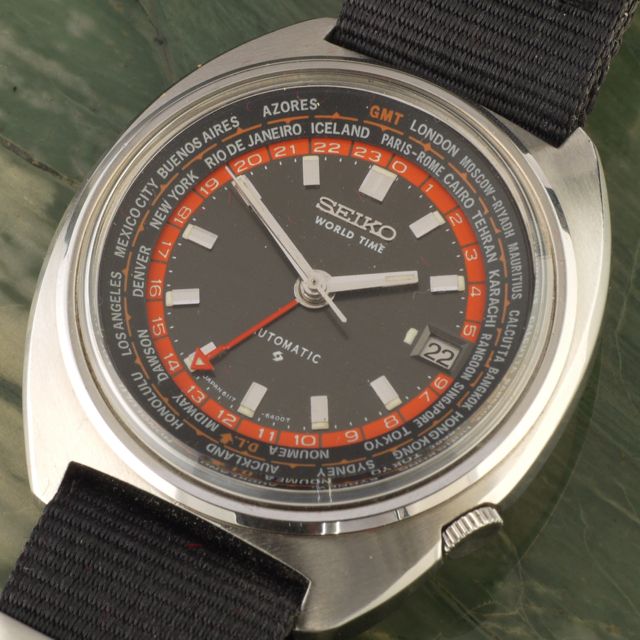 1971 Seiko World Timer ref. 61176400 TIMELINE.WATCH collection
