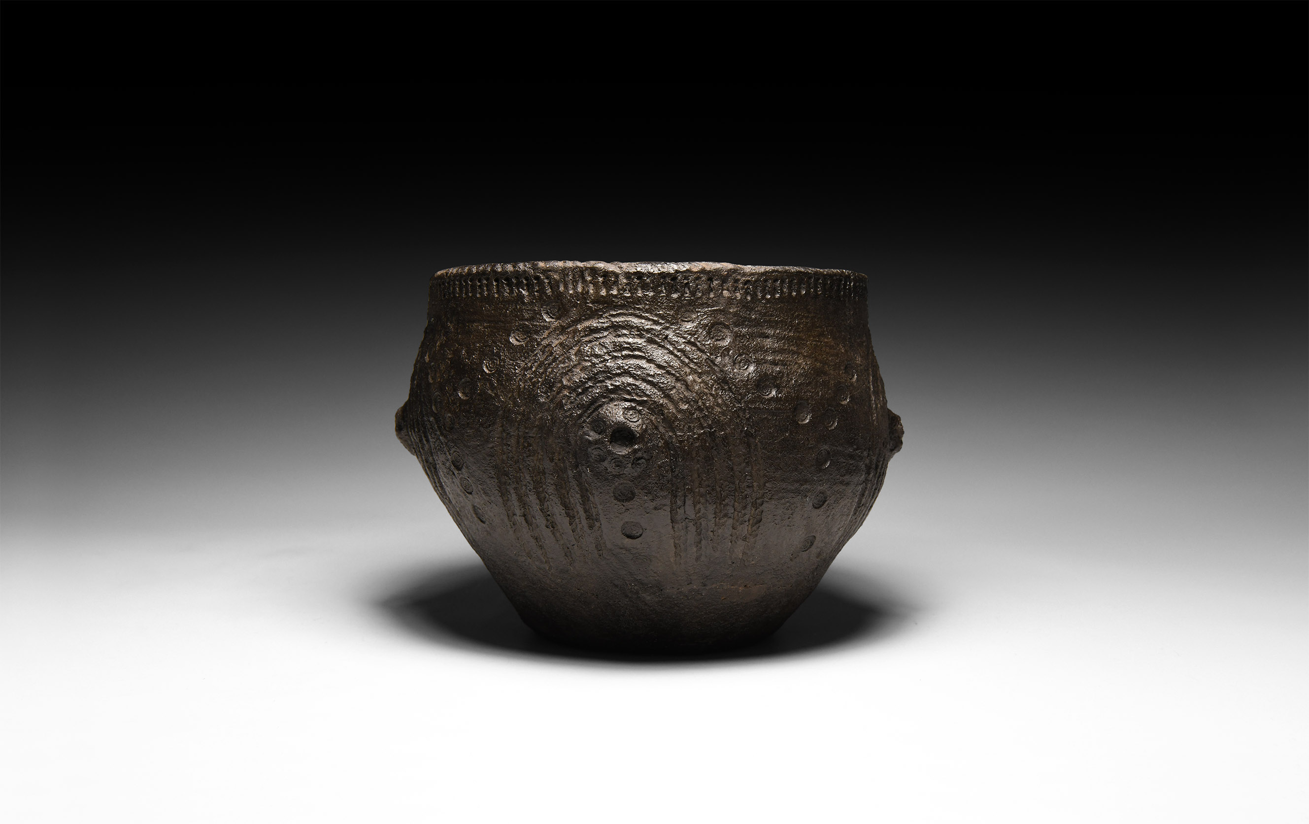 Stone Age Corded Ware Jar Lot No. 0513