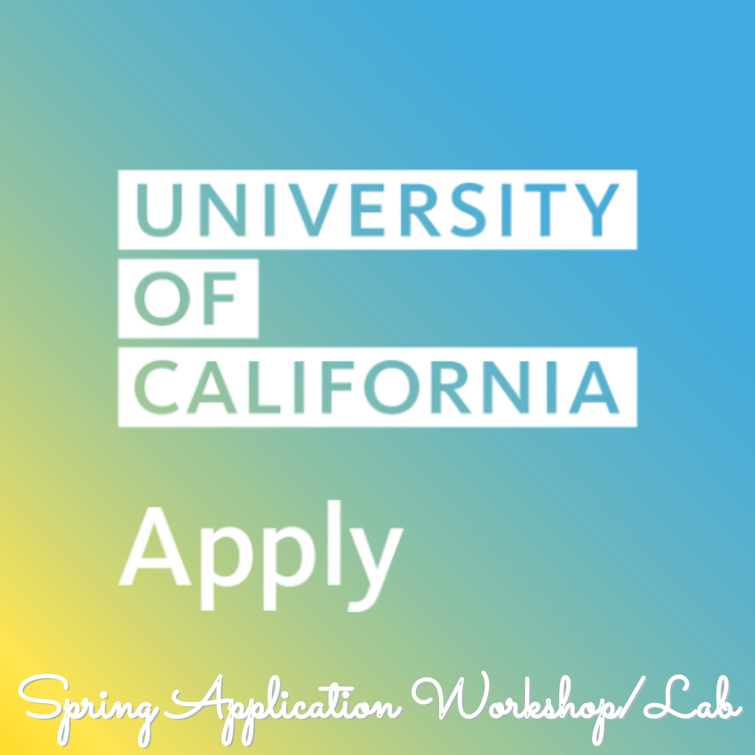 uc spring 2023 schedule Uc Spring Application Workshop/Lab