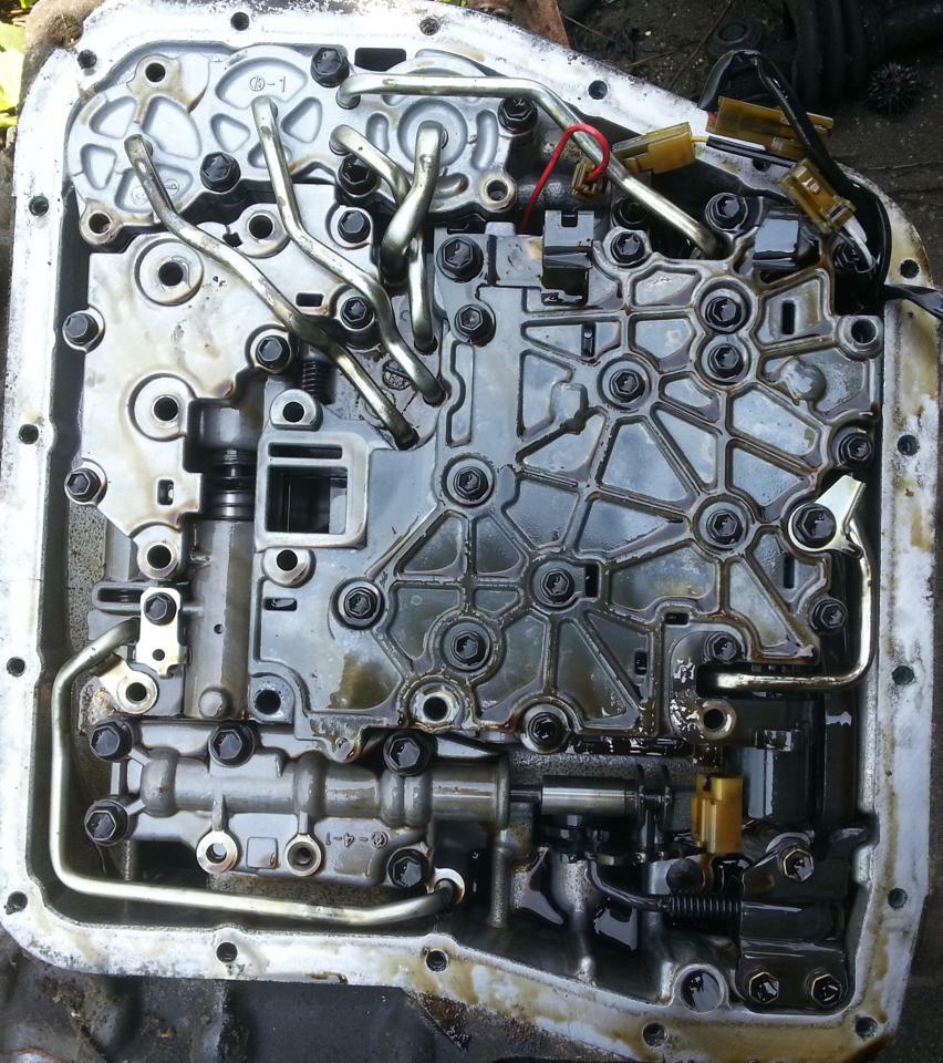 Toyota A541E Valve Body Check Ball and Vibrating Stopper Locations