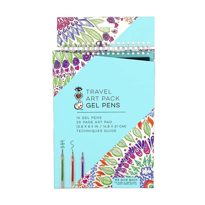 Travel Art Pack Gel Pens ⋆ Time Machine Hobby