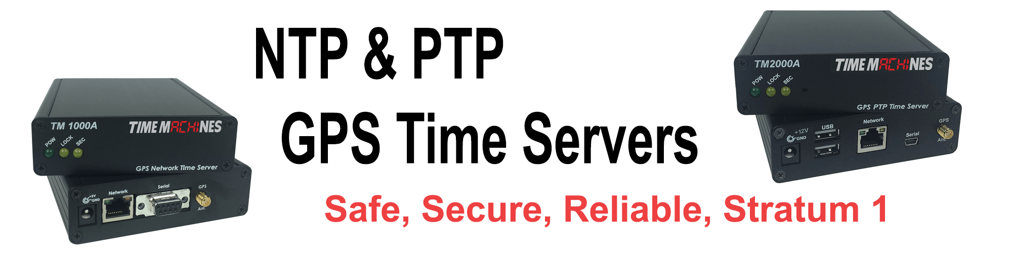 GPS Timeservers Network Time Servers from TimeMachines