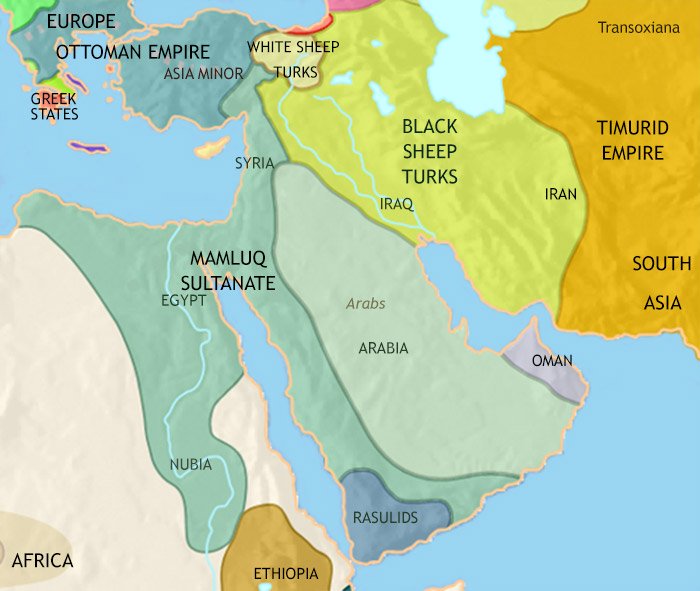 Map of the Middle East in 2500 BCE The Bronze Age TimeMaps