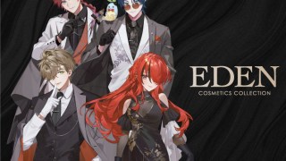 にじさんじ所属ユニット「エデン組」の撮り下ろしビジュアルをあしらったコラボコスメが発売決定！