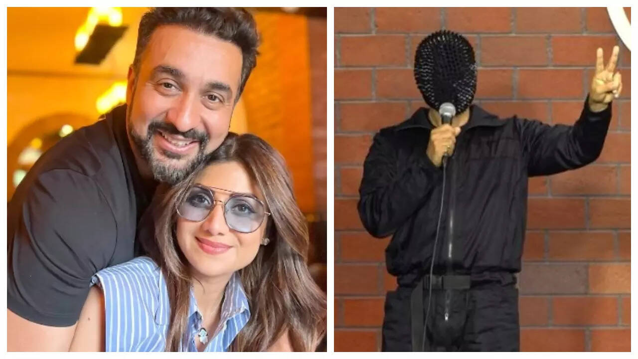 Raj Kundra makes his debut as standup comedian