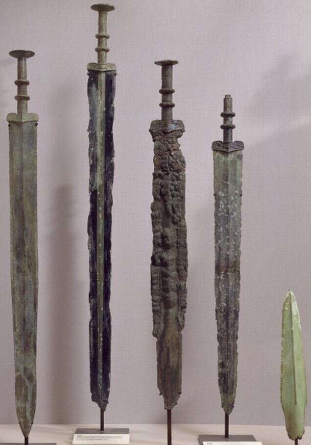 Boy discovers 3000yearold bronze sword in China Times of India