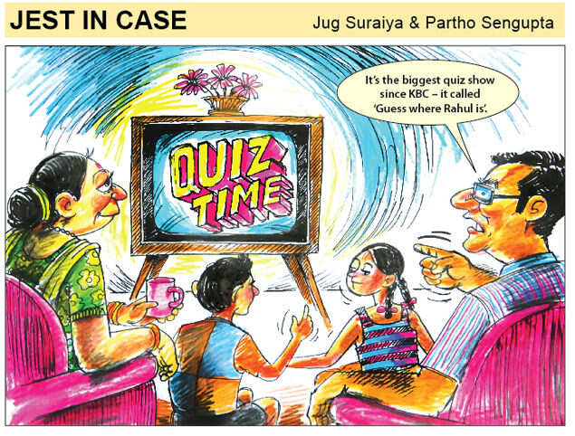 Where is Rahul? Page 342 The Times of India