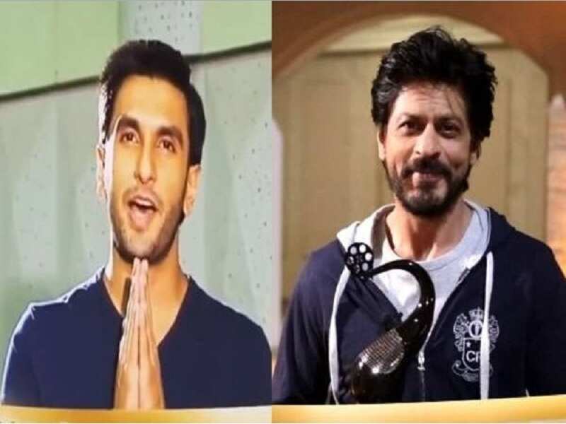 Shah Rukh Khan reacts to Ranveer Singh’s imitation of his ‘Darr’ song