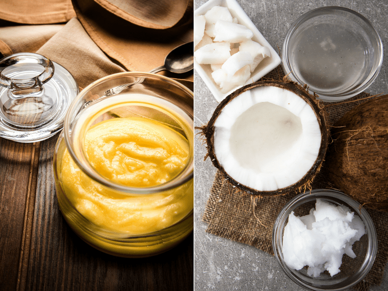 Ghee Vs coconut oil