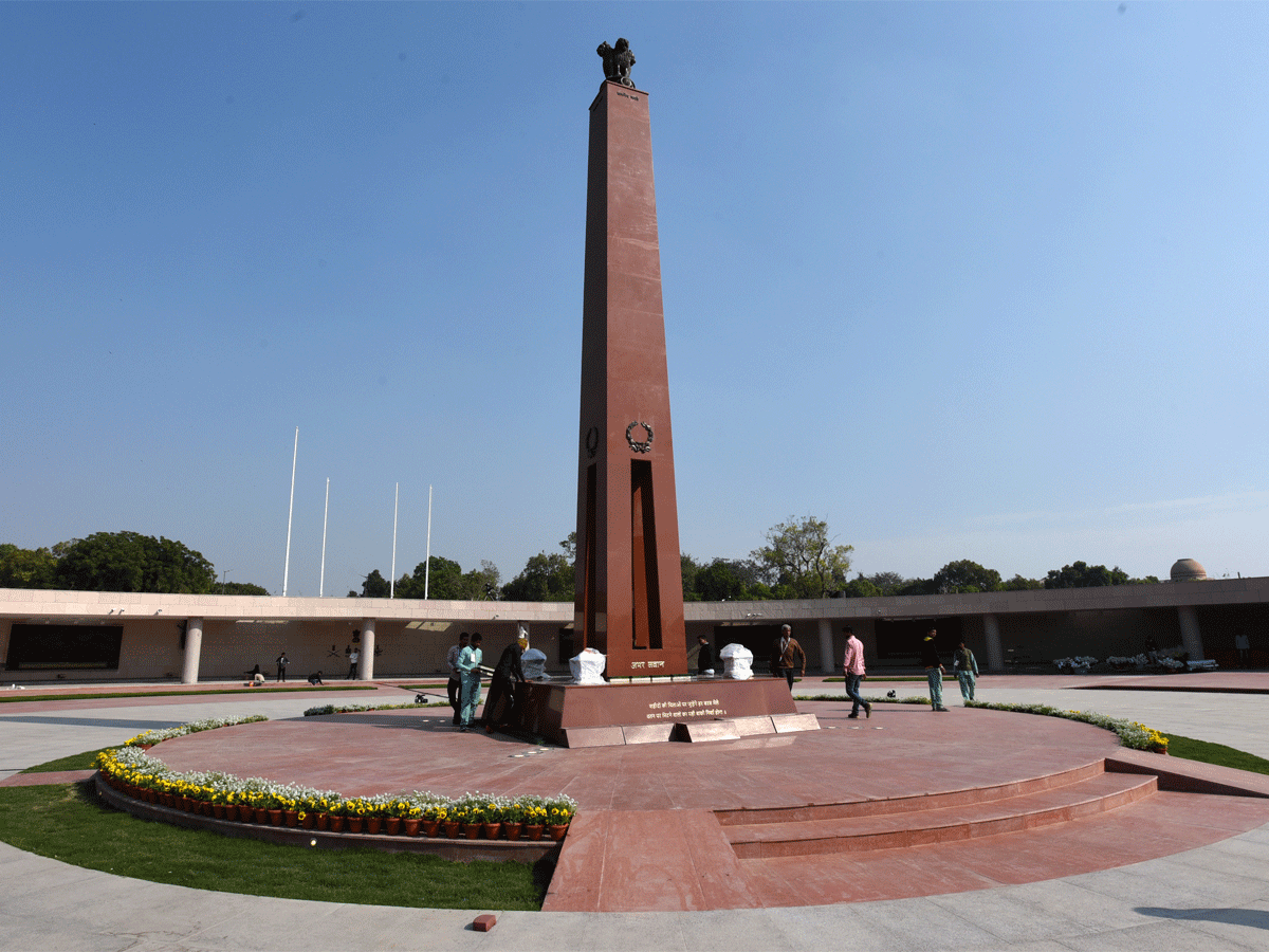 National War Memorial A commemoration of the sacrifices made by Indian